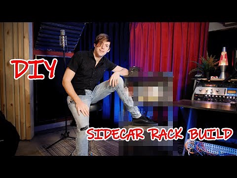 DIY Studio Desk -SIDECAR- Build | Home Studio Rack