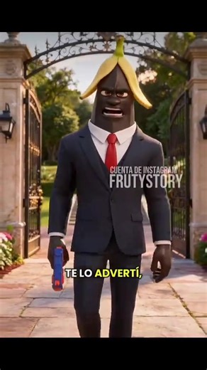 9 PARTE PLÁTANO NEGRO, LIMONCITA Y NARANJITA #frutas #fruitstory #iaanimation #frutaidrama #novelatiktok