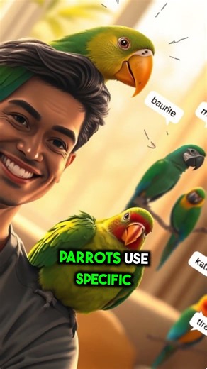 Parrots Are Smarter Than You Think! 🦜 Real Intelligence, Not Just Mimicry #facts
