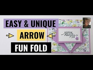 Make this Arrow Fun Fold Card
