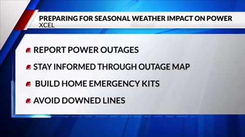Xcel shares power outage tips ahead of severe weather season in Colorado