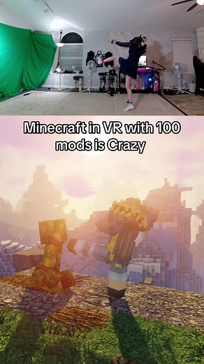 Minecraft in VR: A Dream Come True with 100 Mods