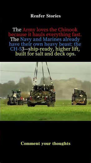 Why the Marines Chose CH-53 Over Chinook