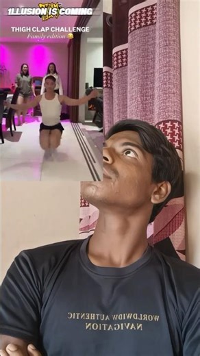 _Thigh_clap_challenge with nasir 😂#thidhclap #challenge #shorts #nasir