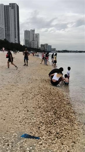 Clean Dolomite beach, #manilabay #dolomitewhitesandbeach
