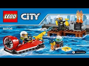 LEGO instructions - City - Fire - 60106 - Fire Starter Set