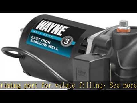 WAYNE SWS50 1/2 HP Cast Iron Shallow Well Jet Pump
