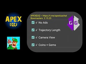 BOW MASTERS (Enhanced GamePlay w/ Lua Script for Game Guardian)