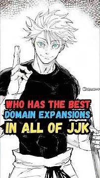 Ranking the BEST Domain Expansions in Jujutsu Kaisen #anime #jujutsukaisen #jjk #gojo #sukuna