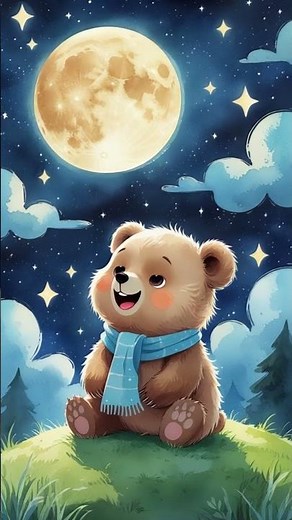 Little Bear and The Moon 🌙 | Bedtime Story for Kids