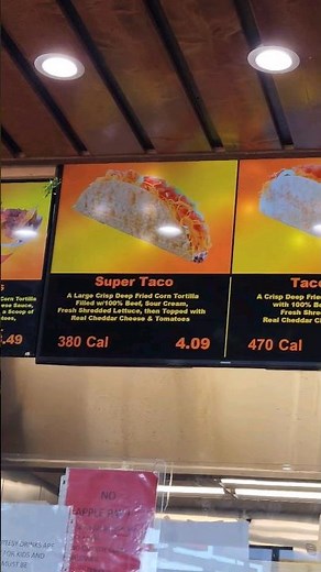 Menu Review @ Taco Casa