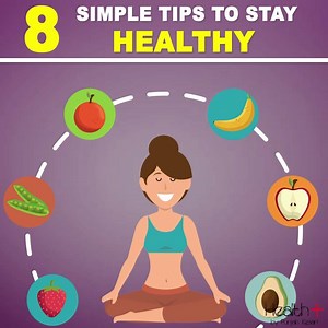43K views · 1.1K reactions | 8 Simple Tips To Stay Healthy | Health+ | Facebook