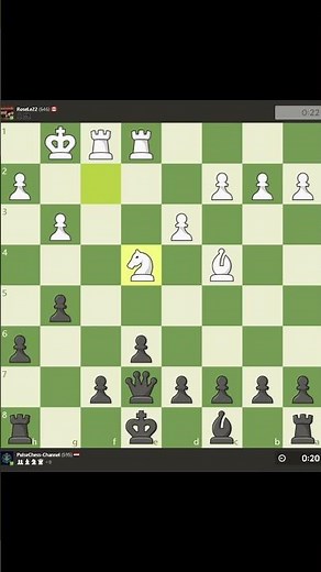 2 Player Chess Bullet 30 Sec - Checkmate in 19 moves #chess