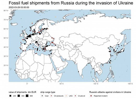 Financing Putin’s war: Fossil fuel imports from Russia during the invasion of Ukraine – Centre for Research on Energy and Clean Air