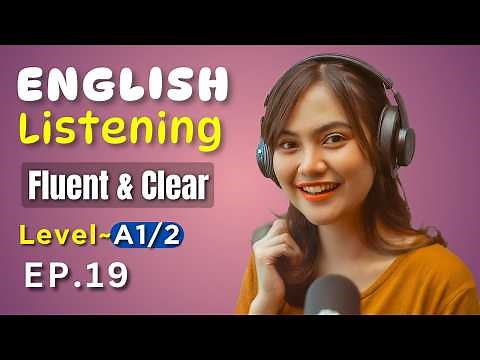 English Listening Practice Daily | A1/A2 | Learn English with Podcast |English podcast for beginners