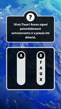 👽 Quiz Extraterrestres : Mythe ou Réalité ? Teste tes Connaissances !