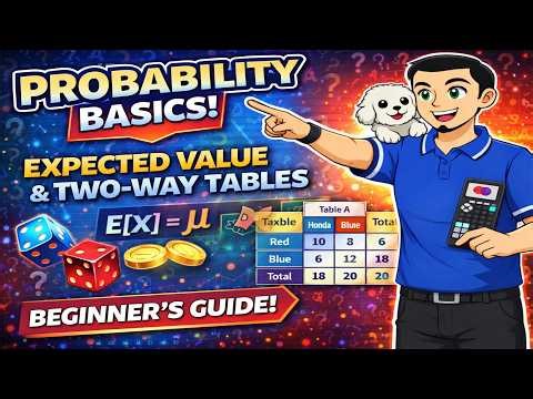 IB Probability Basics: Expected Value and Two-Way Tables Explained