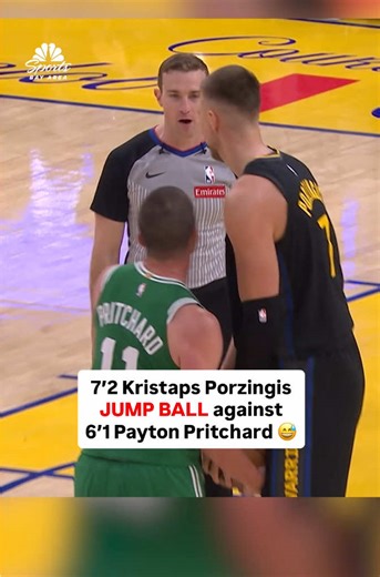 Funny Mismatch Moment in Warriors vs Celtics Game