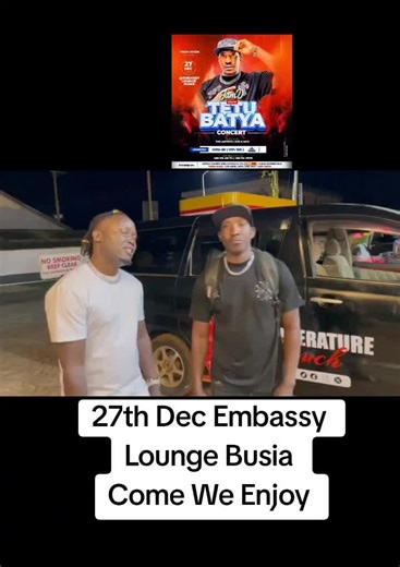 Enjoy Tetubatya Concert at Embassy Lounge Busia