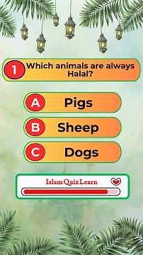 Is Pigs Halal or Haram? | Food Choice in Islam