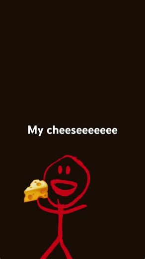 I STEAL CHEESE (And I’m gone!) #animation #stickfigure #istealcheese #funny #cheese