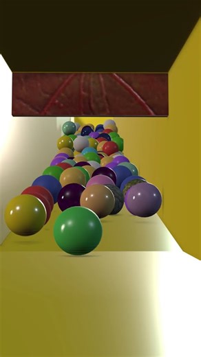 Satisfying 3D Animations balls falling 🤩😍🤩! Hypnotic 3D Loops #59 #shorts