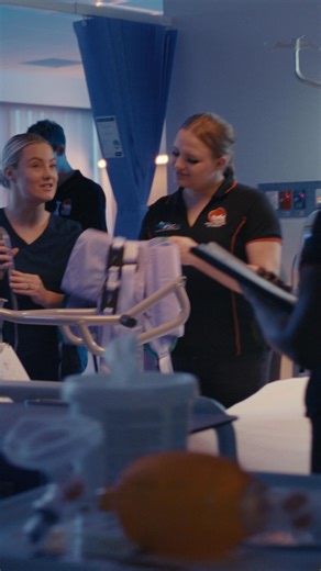 Take your healthcare career to the next level with practical training from industry-experienced teachers. | TAFE Queensland