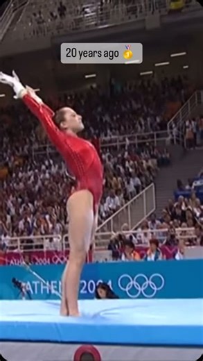 Gymnastics Content | 20 years ago today Carly Patterson won the AA gold medal in Athens! ☺️🥇🇺🇸 . . . #carlypatterson #gymnastics #gymnast #athens #athens2004... | Instagram