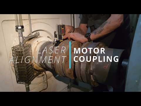 Laser Alignment of Motor with Flexible Coupling | Step-by-Step Guide |