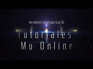 [GUIDE] THE BEST SOCKET FOR YOUR Elf (Fairy Elf), MU ONLINE SEASON 6