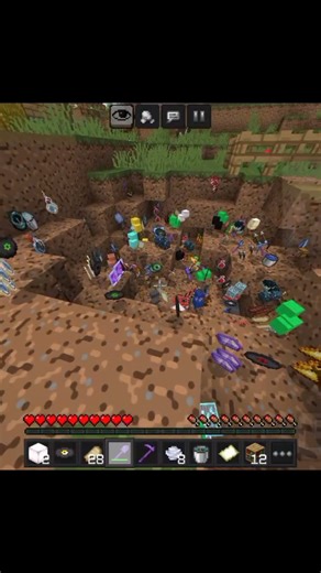 😱Every Dirt Block Gives OP Loot in Minecraft!