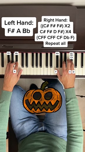 Halloween Theme Piano Tutorial