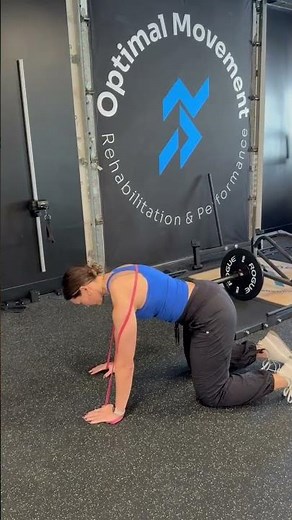 Quadruped Push-Up Plus with Band | Serratus Activation & Shoulder Stability