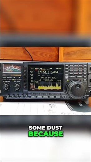 Old Radio Tech: Cleaning, Testing & Your Favorite Radio? #shorts #icom #ic756pro3 #ssb #hf