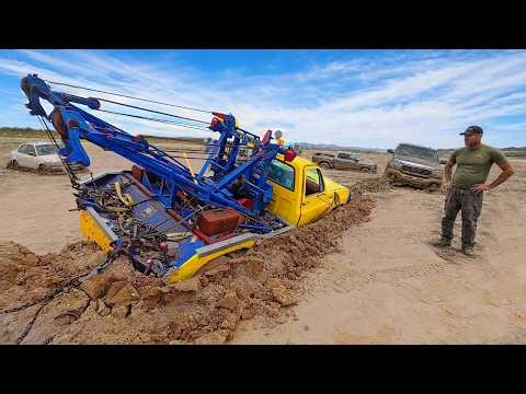 Everyone Was Stuck… Even the Tow Truck!