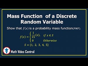 Probability Mass Function PMF | Statistics & Probability