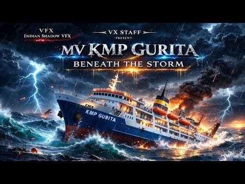 MV KMP Gurita – Beneath the Storm (2026) | Ship Sinking Anime Trailer