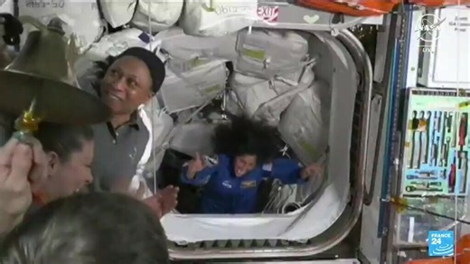 1M views · 6.1K reactions |  A #BoeingStarliner capsule carrying its first-ever #astronauts docked with the #InternationalSpaceStation (ISS) Thursday after overcoming thruster malfunctions. The #Starliner will stay at the #ISS for at least eight days, before landing in the US  | FRANCE 24 English | Facebook