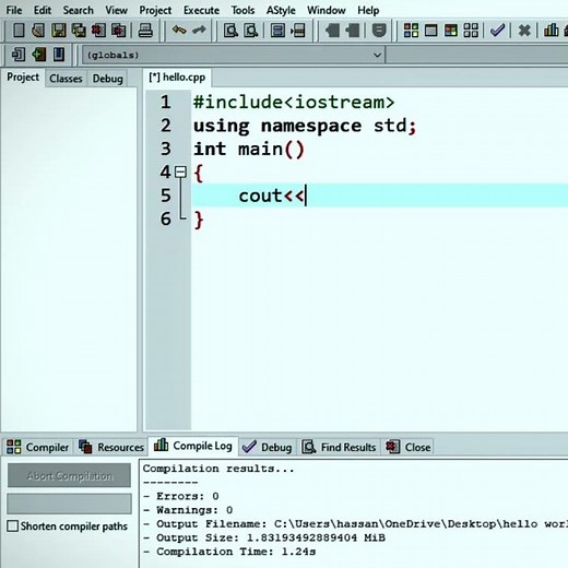 Mastering C++ Syntax for Beginners #shorts #ytshorts