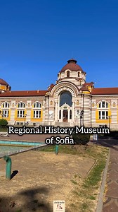 Time to explore my 327th Museum in 51st Country 🔥 Regional History Museum of Sofia Regional History Museum, Sofia is located in one of the most beautiful and emblematic buildings of the capital city, the former Central Mineral Bathhouse, built in 1912. It is known among the residents of the city as the Museum of Sofia. It includes exhibits, covering a period of more than eight thousand years , from the Neolithic to the 1940s. #Sofia #Bulgaria #Museum #Europe #Travel #Traveller #AoonTheTraveller