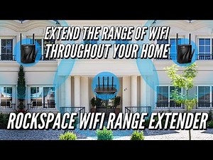 Rock Space AC1200 WiFi Range Extender - How to configure and extend the WiFi signal
