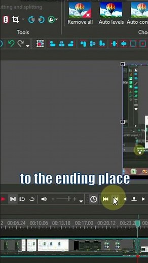 How to trim the middle part of a video using VSDC | #protechnix #vsdc #videoediting