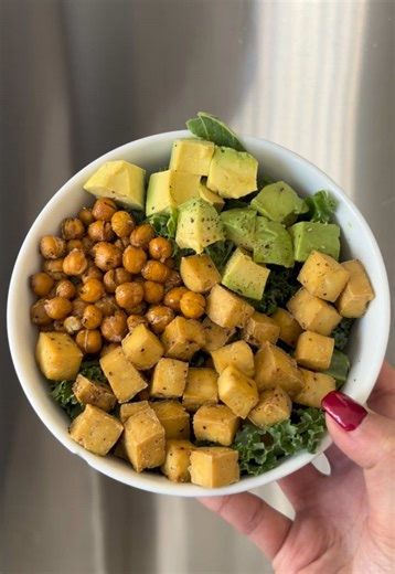 Delicious High-Protein Kale Tofu Bowl Recipe