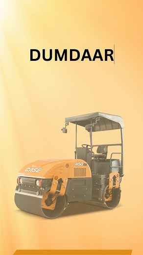 Equipped with a #powerful and fuel-efficient engine and a host of other advanced features the CASE 450 DX TANDEM VIBRATORY #COMPACTOR is the perfect task master for all your #compaction jobs | CASE Construction Equipment