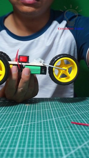 How to make an RC car in just 1 minute #diy #craft