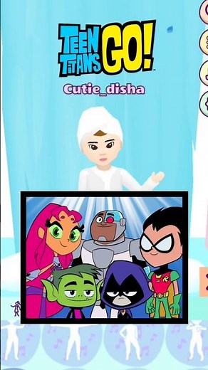 Cosplaying TEEN TITANS GO! in Vortella's dressup. ‪@vortellas‬ ‪@Poki‬ #teentitans #teentitansgo
