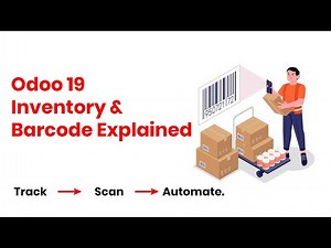 Odoo 19 Inventory & Barcode Management Demo | Smarter Stock Control & Automation