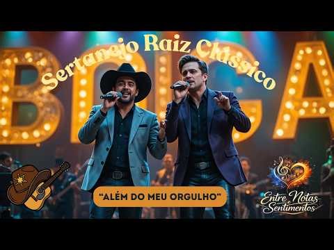 Além do Meu Orgulho 🎻 | Sertanejo Raiz Clássico | Moda de Viola Apaixonada | (Estilo Anos 90)