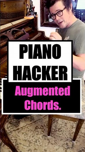 PIANO HACKER!! How to find Augmented Chords ft. 'Feeling Good' By Muse.