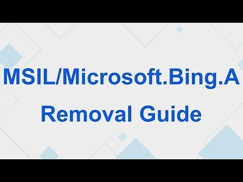 MSIL/Microsoft.Bing.A – How to Remove it?